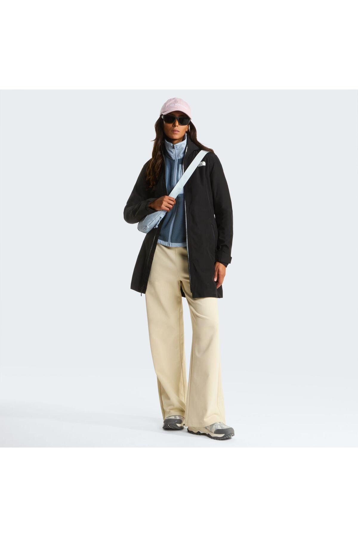 THE NORTH FACE W DRYVENT HIKESTELLER PARKA Kadın Ceket NF0A8G6ZJK31 Siyah-L görsel 6