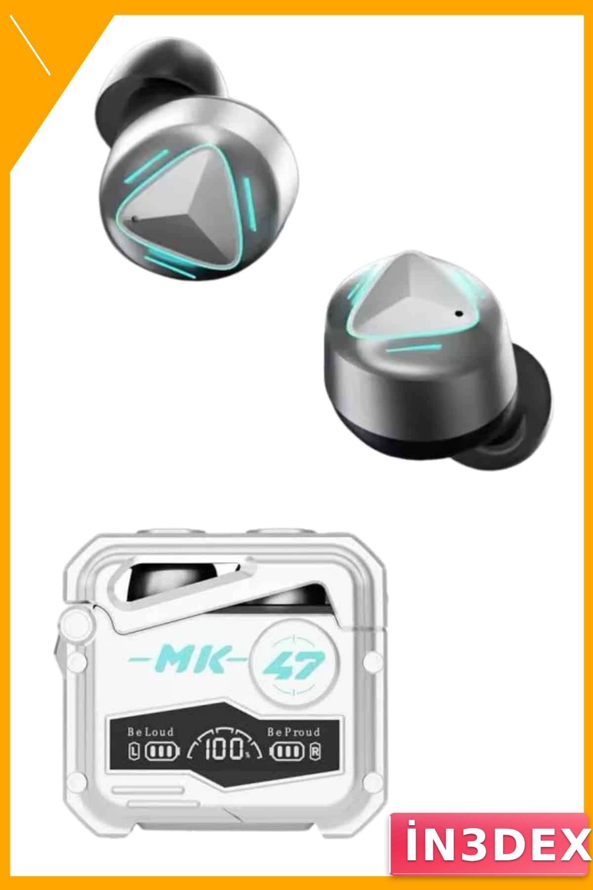 Kablosuz Bluetooth 5.0 Kulak İçi Kulaklık 20 Saat Pil IPX5 Suya Dayanıklı