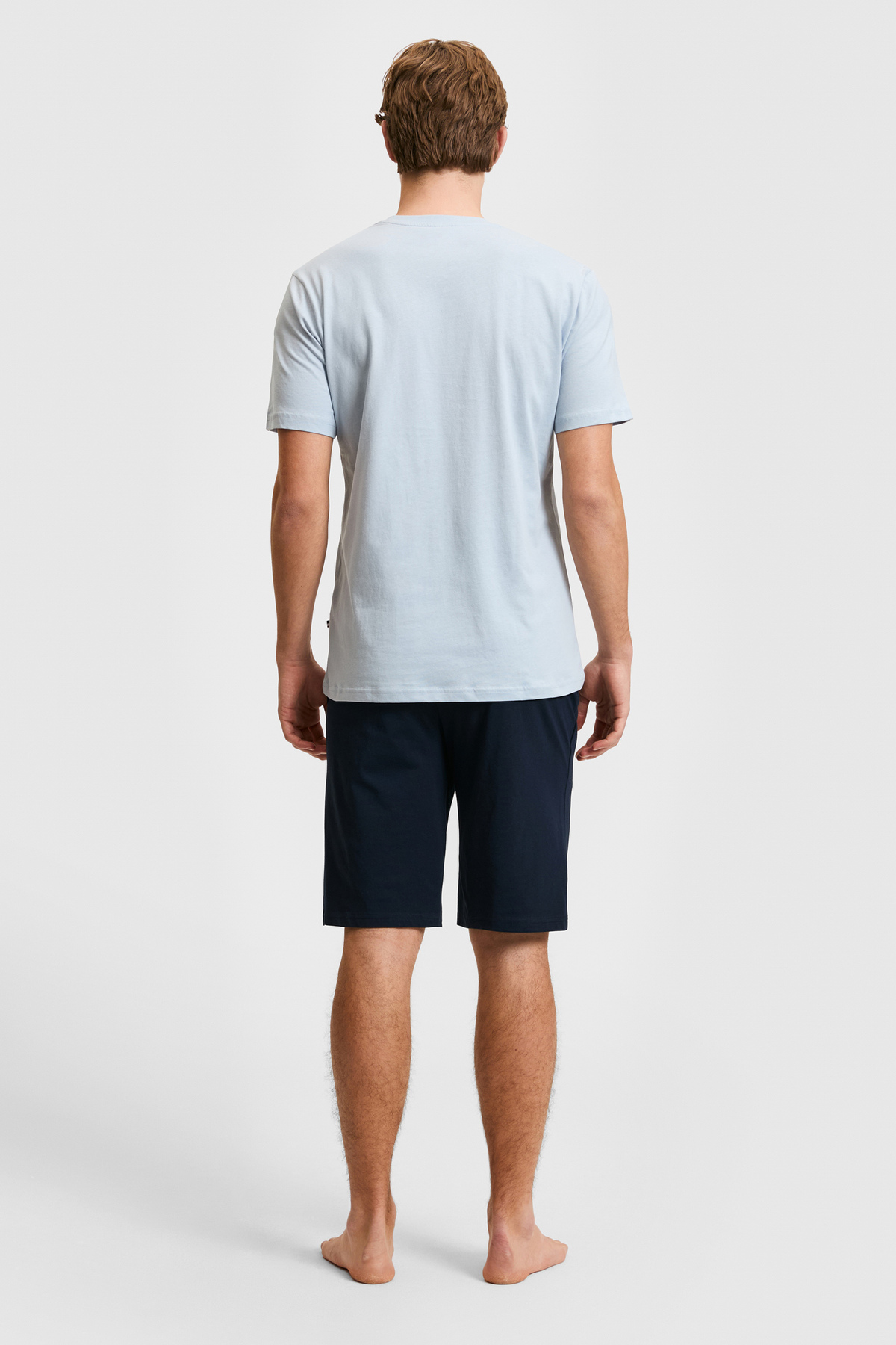 ست پیژامه و لباس خواب مردانه یقه پهن | یو اس پولو U.S. Polo Assn. 50326144 TR - تصویر 5