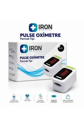 Iron Parmak Tipi Pulse Oksimetre