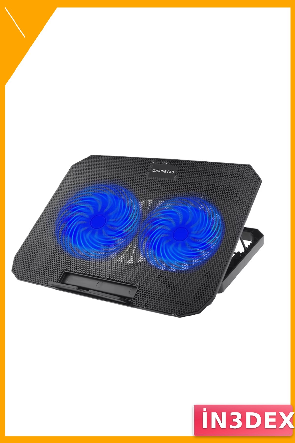 Ayarlanabilir Çift Fanlı Laptop Soğutucu Stand Sessiz