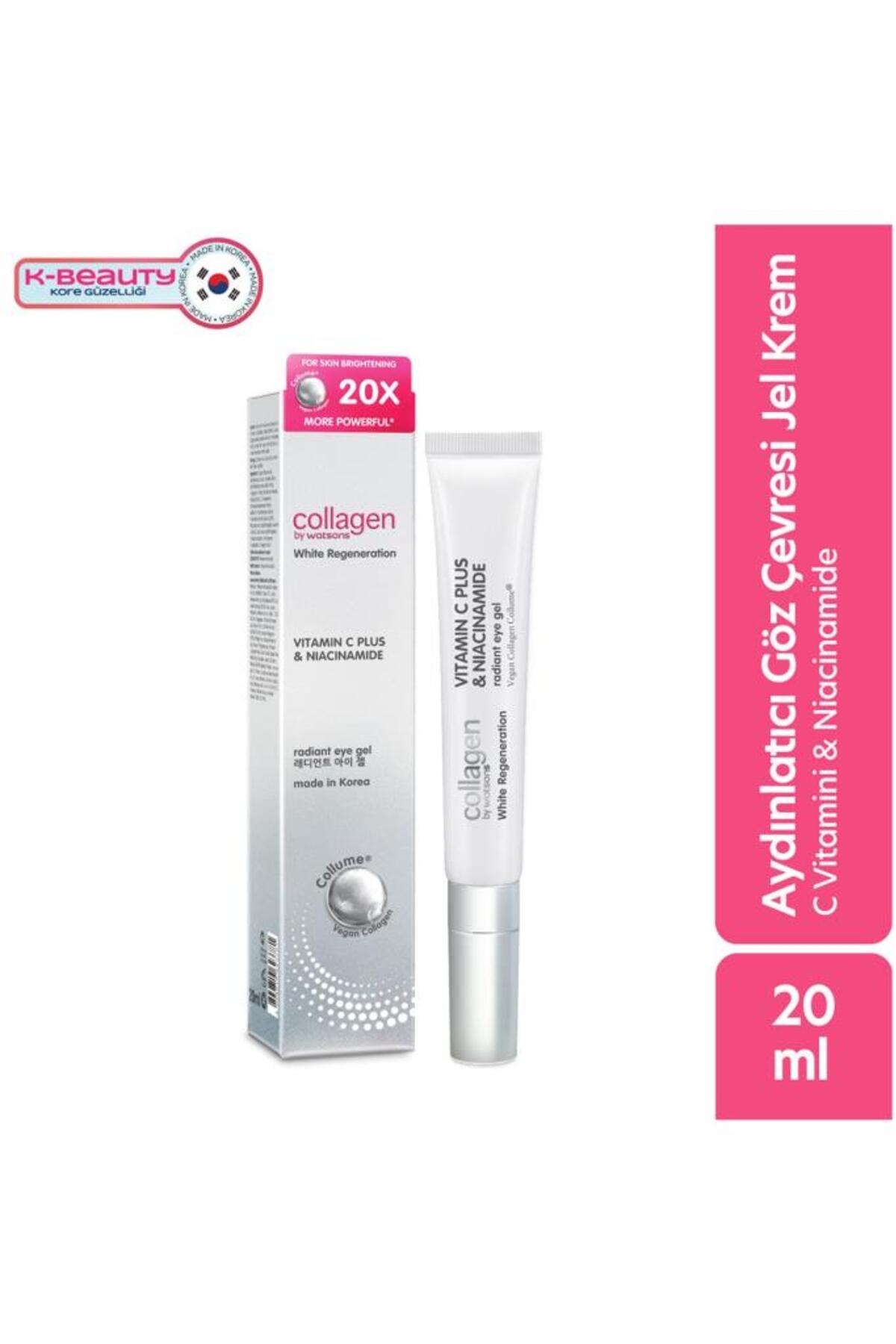 COLLAGEN BY WATSONS White Regeneration Işıltılı Göz Jeli 20 ml — 4894819623781