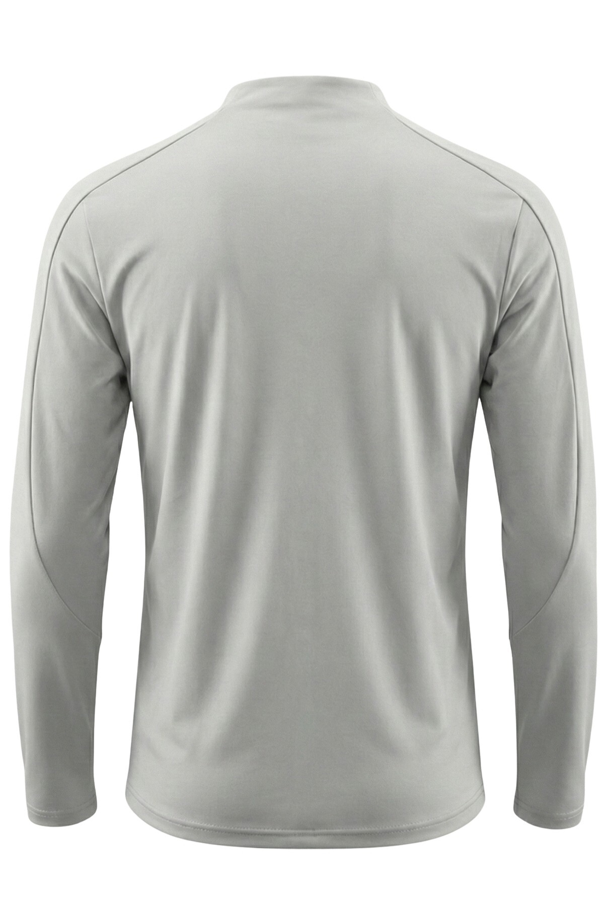 GHASSY CO . Erkek Tam Fermuarlı Dalgıç Kumaş Uzun Kollu Slim Fit Esnek Spor Sweatshirt görsel 3
