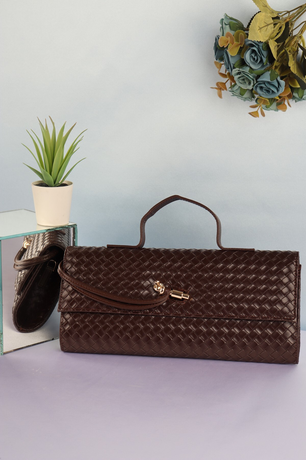 weem bag Elysara EB0427 | ÖRGÜ KİLİTLİ ŞIK PORTFÖY ÇANTA