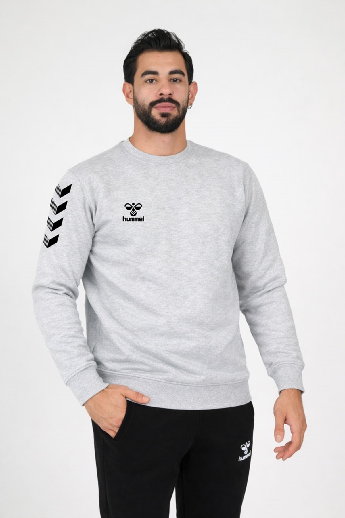 سویشرت نخی آرمین هامل سویشرت اسپرت hummel