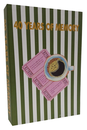BSEYSTORE 2026-772 40 YEARS OF MEMORY Dekoratif Kitap Kutusu