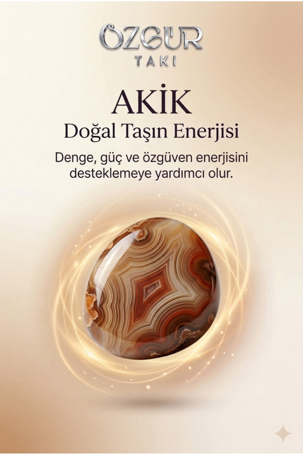 Kişiye Özel İsimli Akik Doğaltaş Dizili 925 Ayar Gümüş Kolye - 40 cm