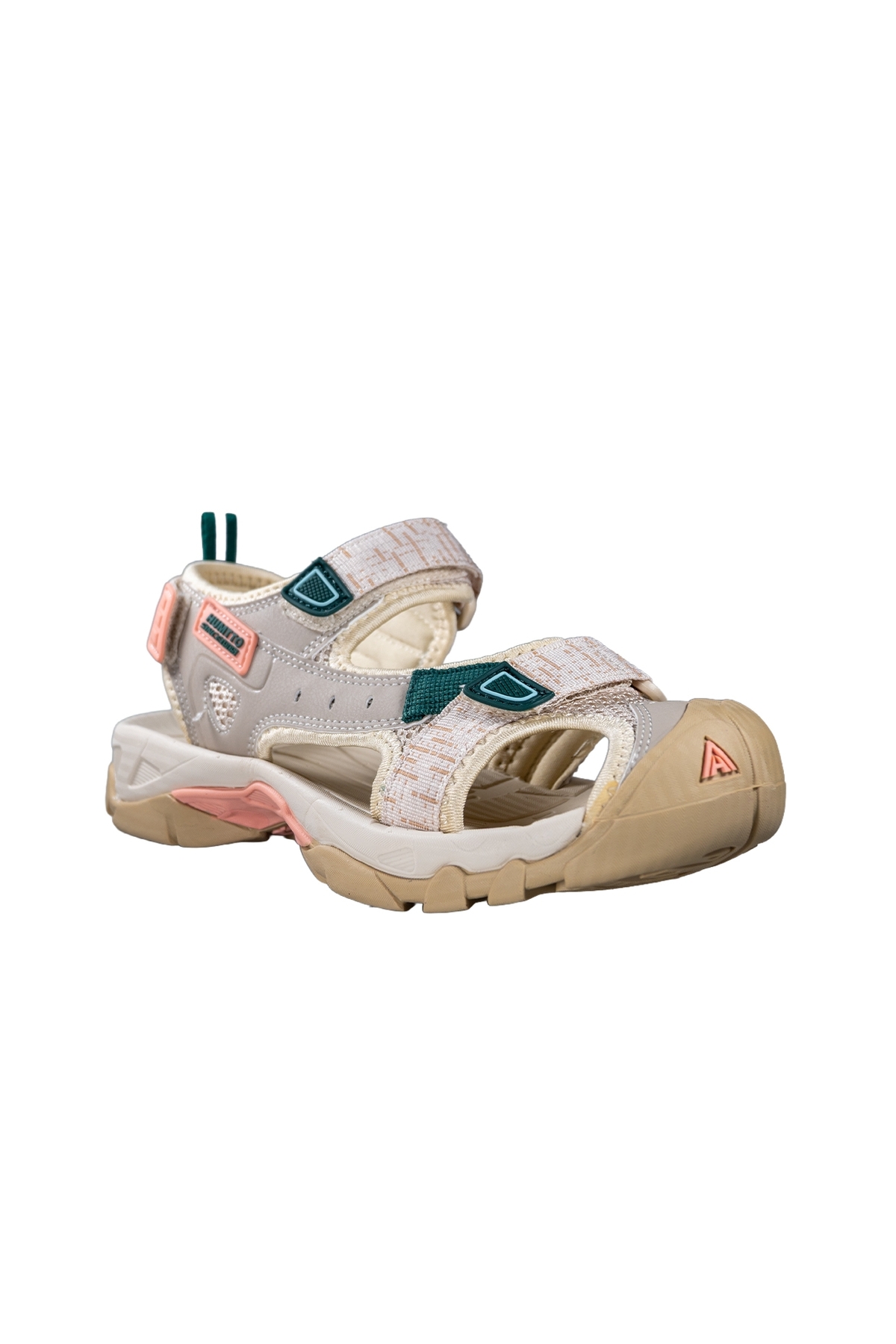 HUMTTO KADIN SU TAHLİYE TABANLI CIRTLI OUTDOOR SANDALET BEJ görsel 2