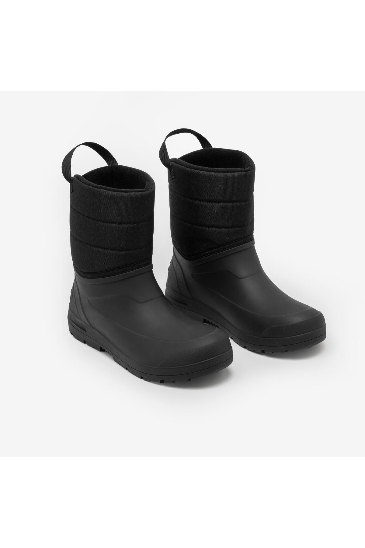 Decathlon Quechua Erkek Outdoor Kar Botu - Siyah - NH100 Mid görsel 4