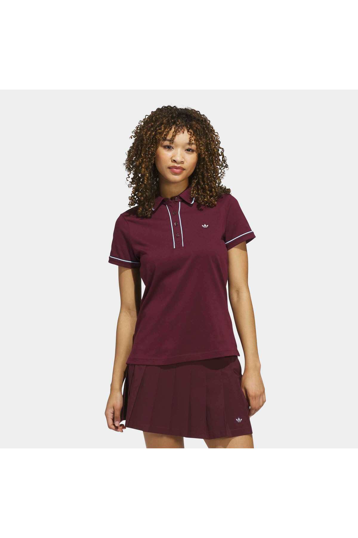 adidas F Solid Polo W Kadın Spor T-shirt KS5717
