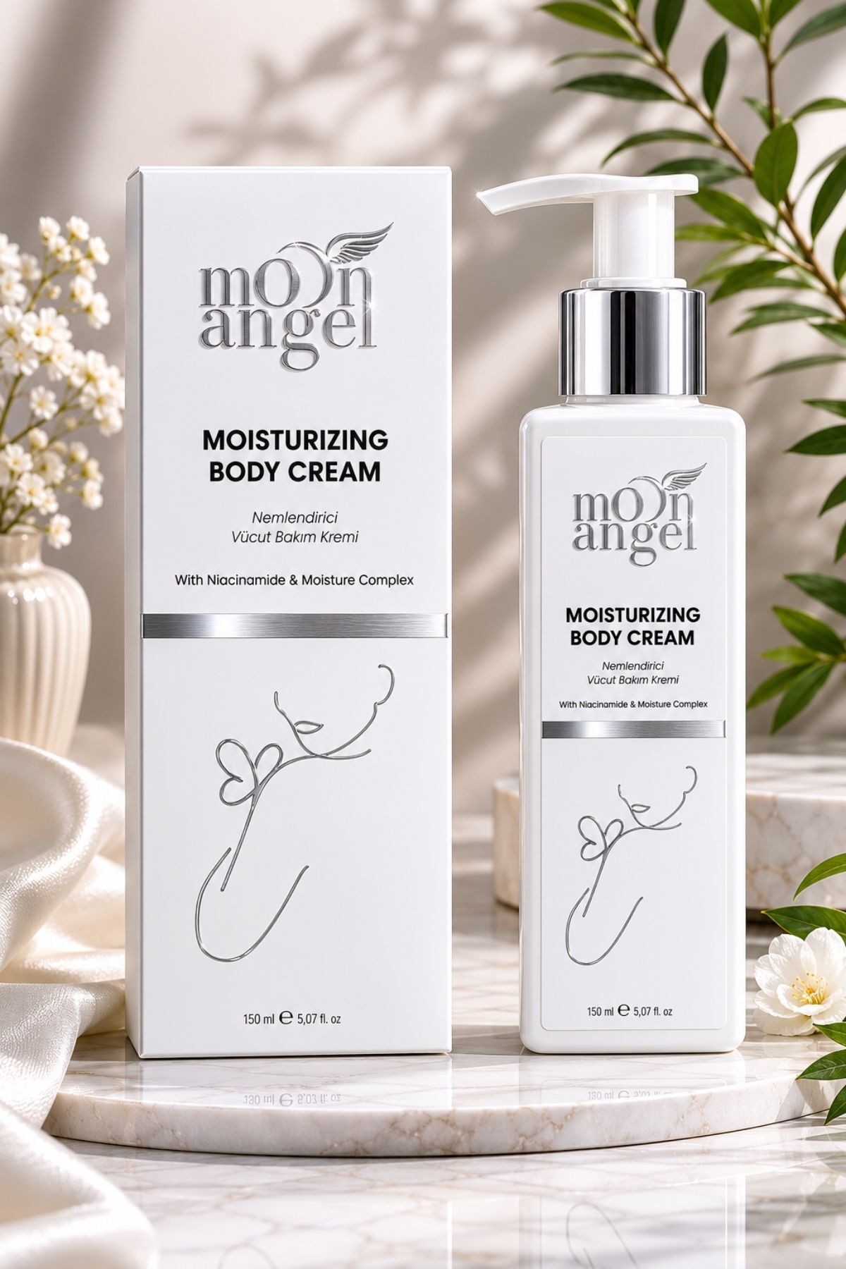 Nemlendirici Vücut Kremi (Niacinamide & Moisture Complex) 150 ml — görsel 1