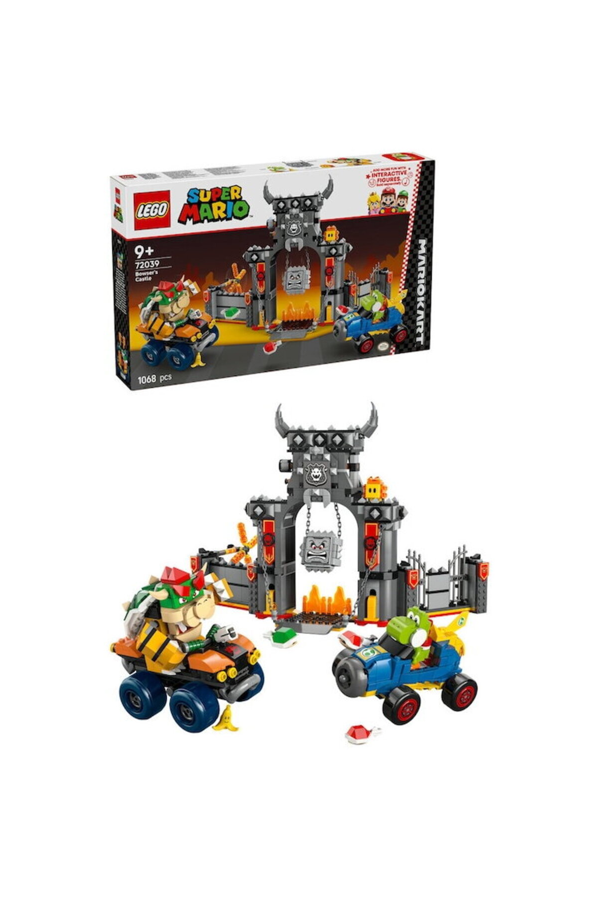 LEGO ® Super Mario - Mario Kart™ - Bowser's Castle 72039 toy, 1068