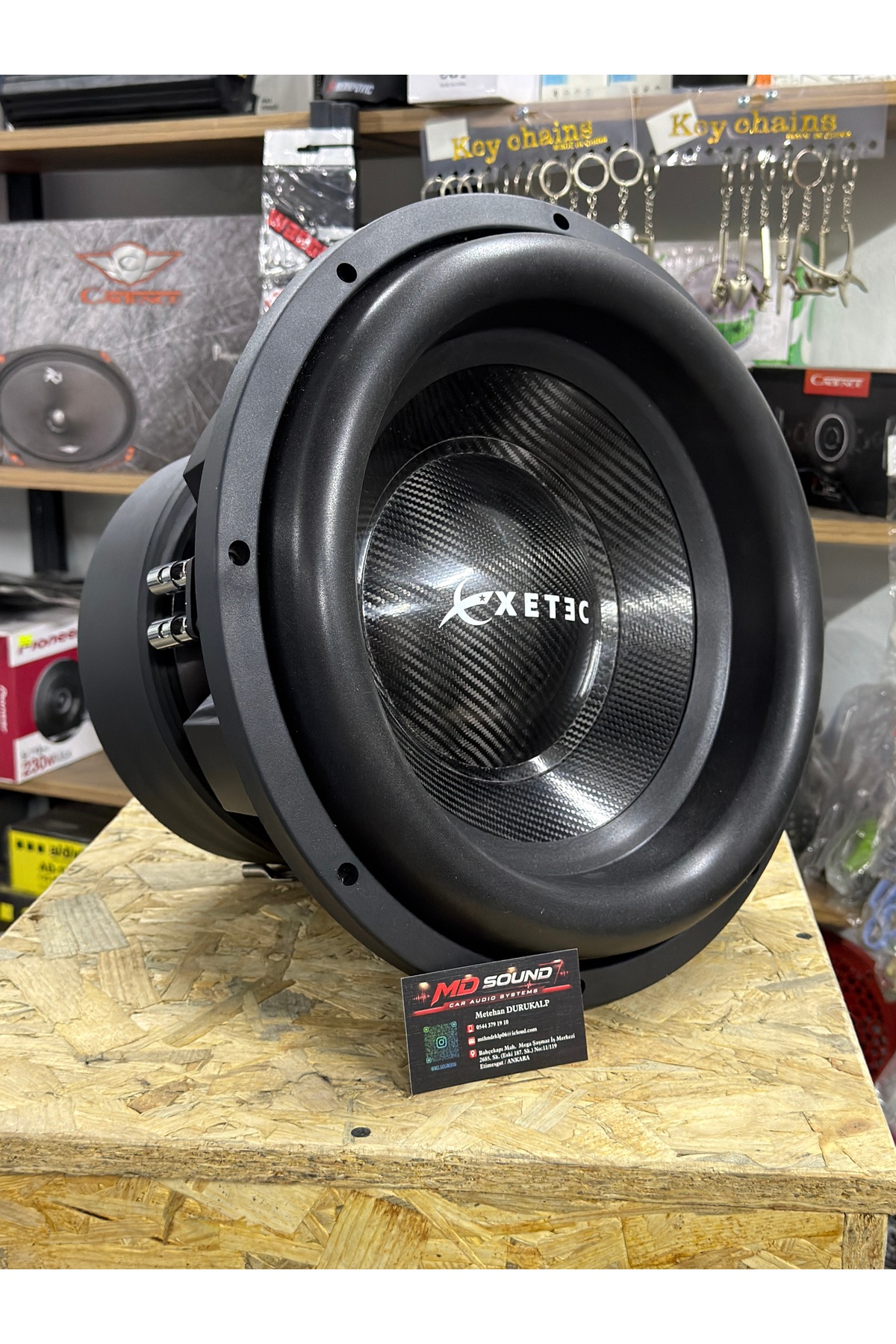 XETEC 4515 4500W RMS D2 SPL Subwoofer Profesyonel Bass - Fiyatı
