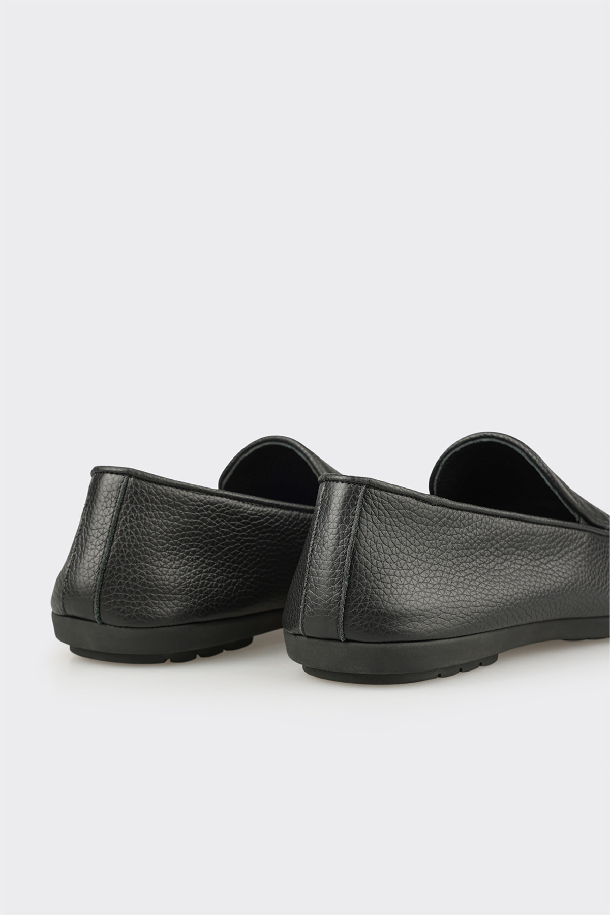 Elle Shoes Siyah Deri Erkek Günlük Ayakkabı görsel 5