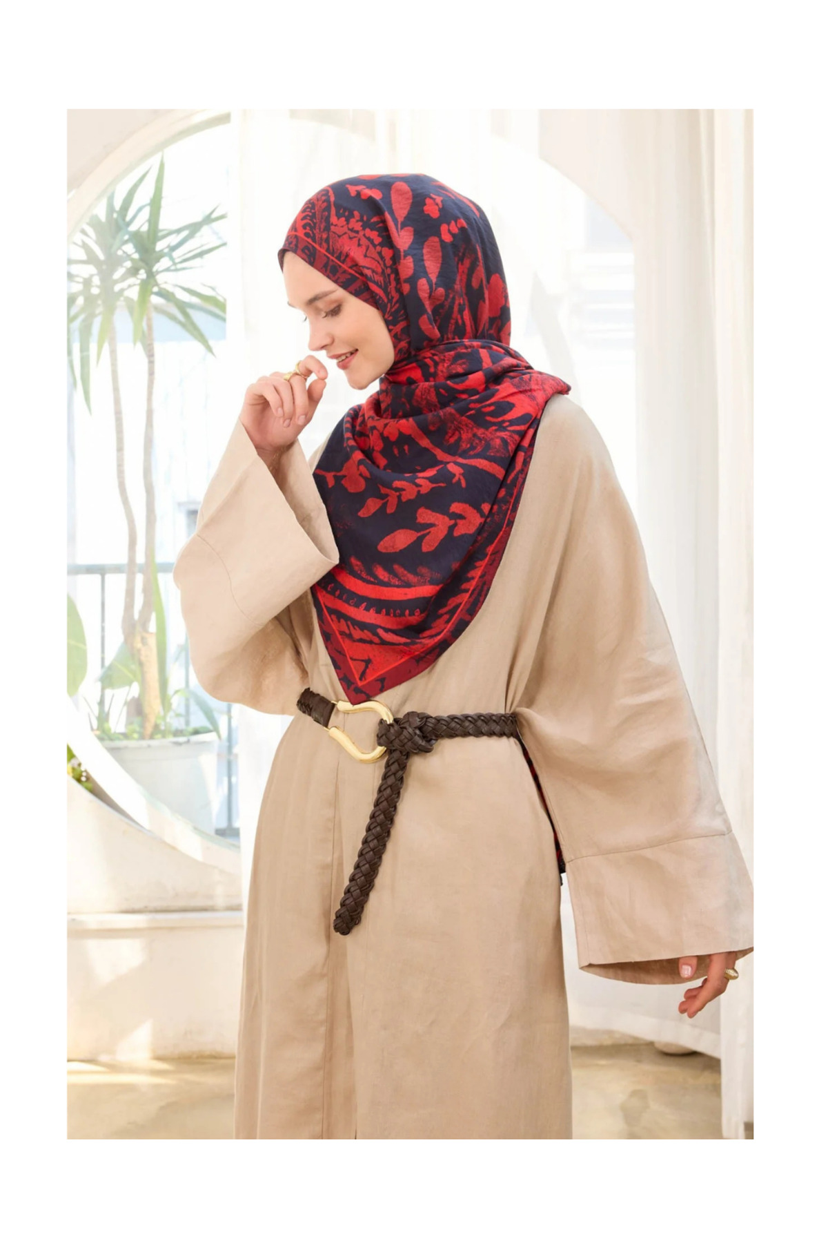 Urban Hours Aurora Pink Parsley Shawl81029-19