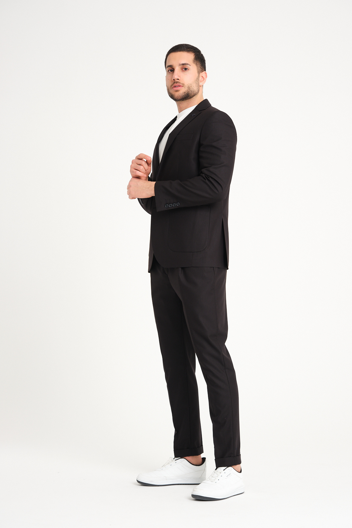 Diasuit Takım Elbise Slim Fit Tokalı Pantolon görsel 3