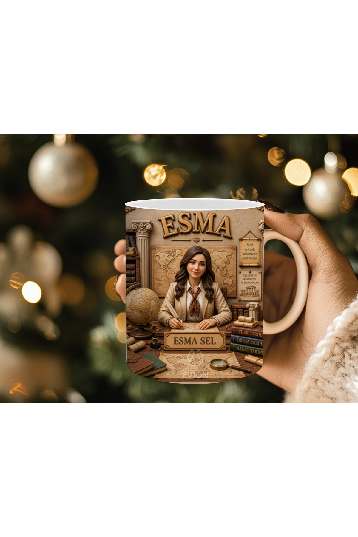 History Teacher Proprietary Mug – Customizable Profession Themed Gift