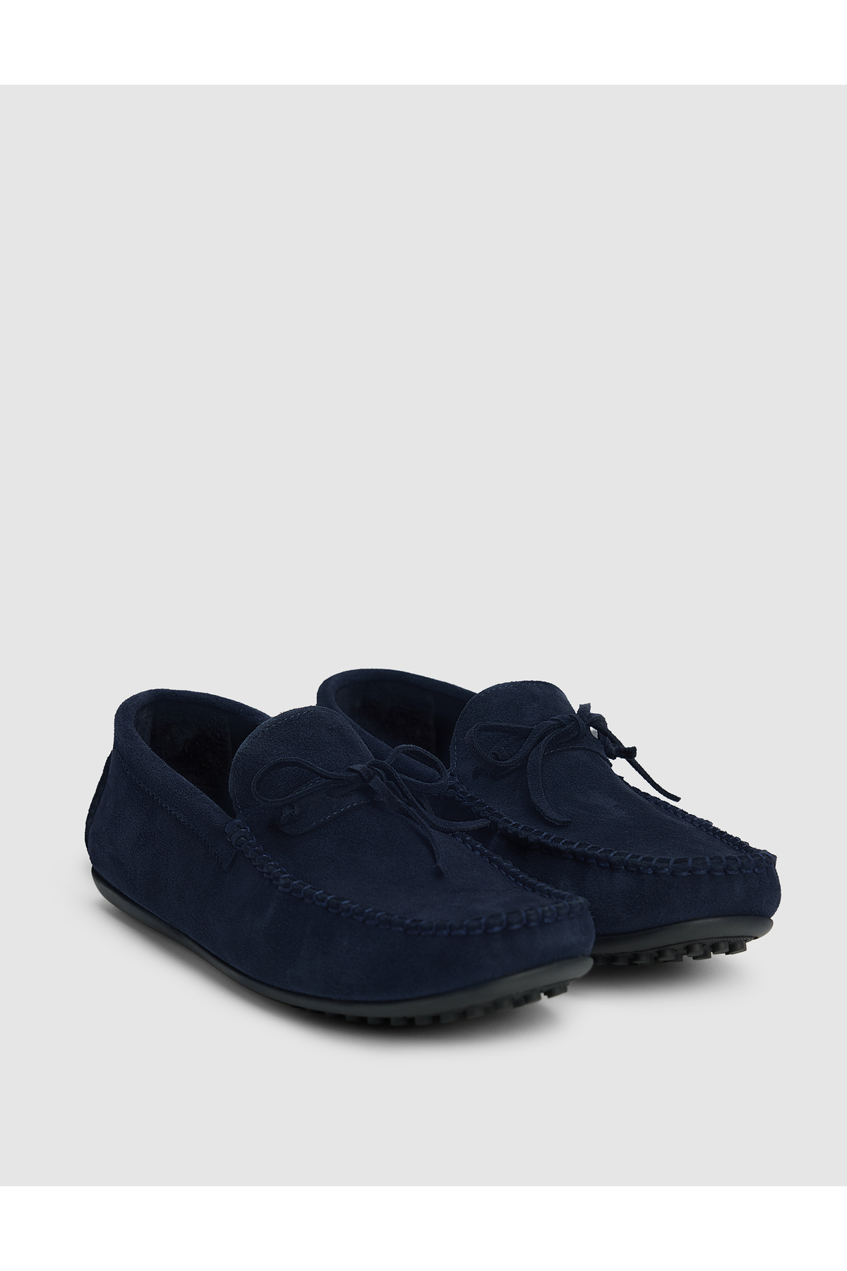 Pierre Cardin Lacivert İp Detaylı %100 Deri Loafer Ayakkabı 50327086-VR033