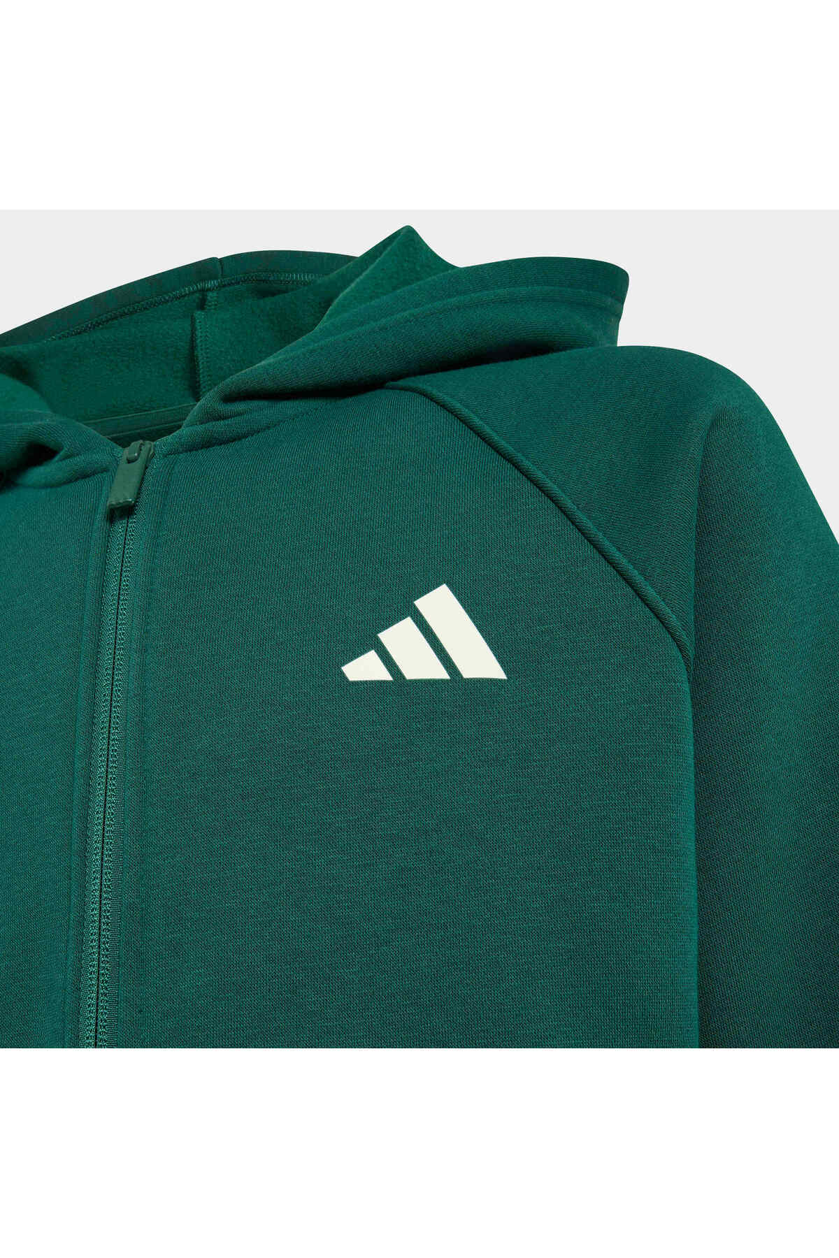 adidas J Clgt Fz Hd Genç Spor Sweatshirt KS5142 görsel 4