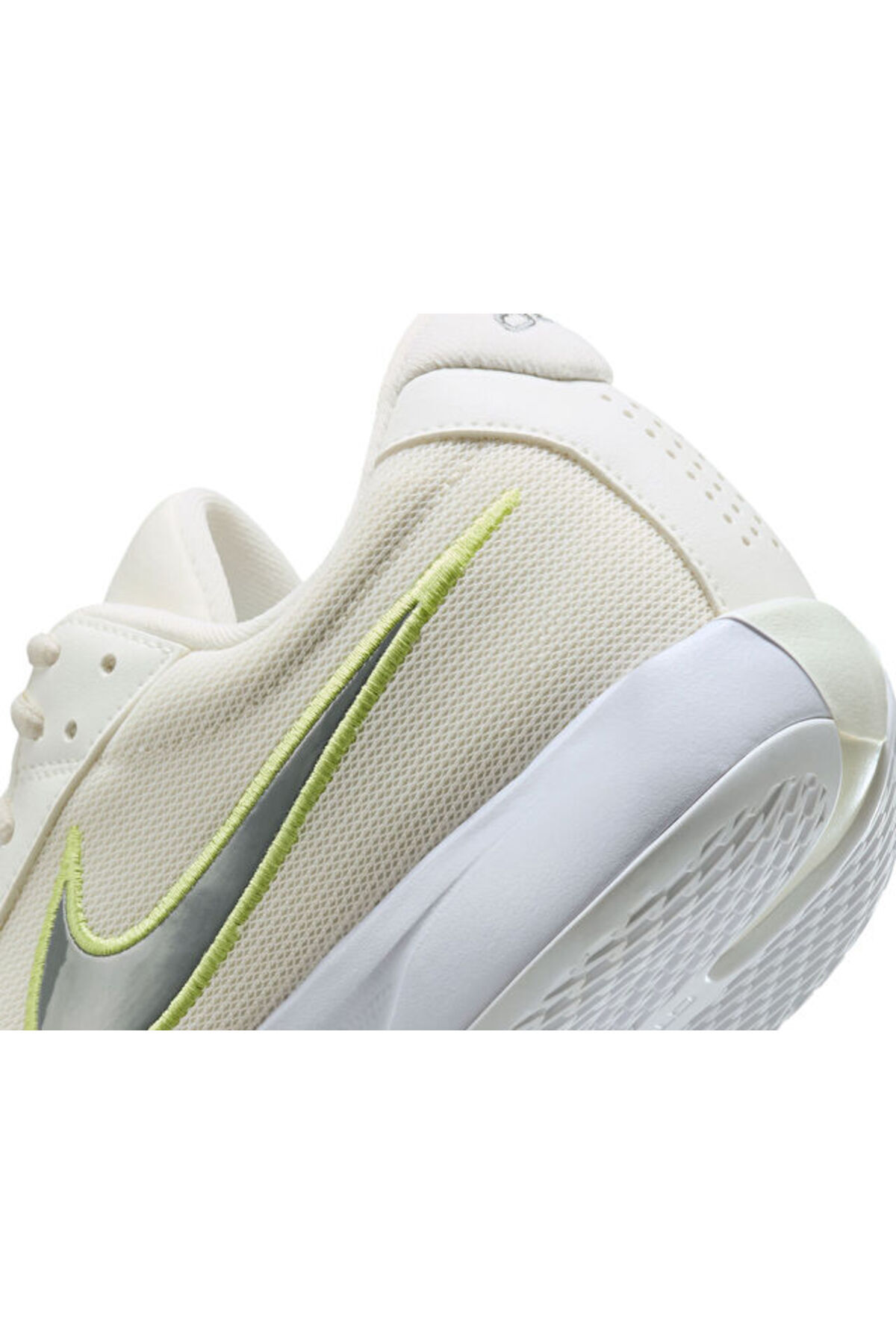 G.T. Cut Academy Air Zoom Basketbol ve Günlük Spor Ayakkabı Kırık Beyaz / Limon Sarısı / Gri - Sail / Light Lemon Twist / White / Smoke Grey — رنگارنگ LEORAAIR004 — تصویر 8 از 8