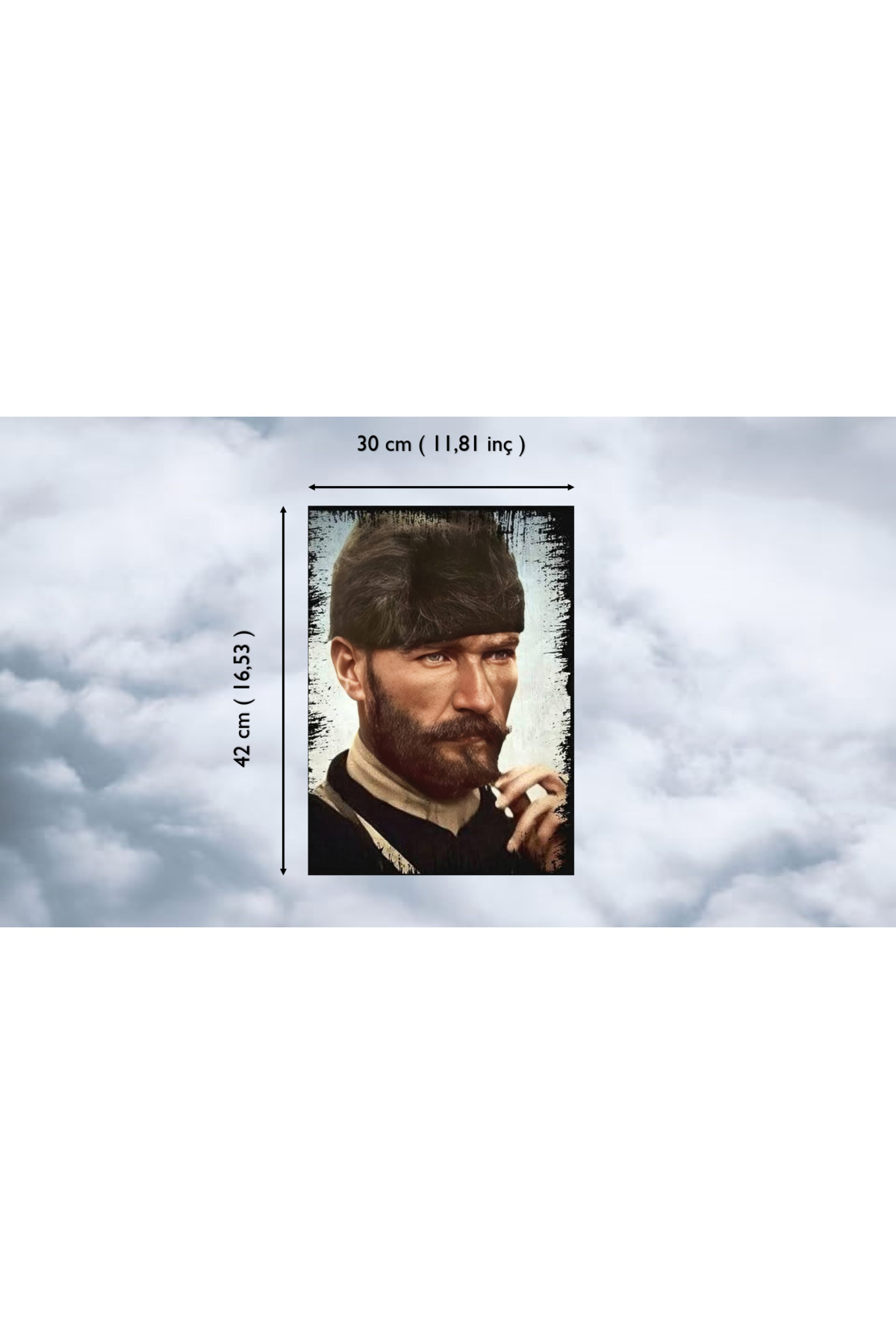 Mustafa Kemal Atatürk Portre Tablosu görsel 5