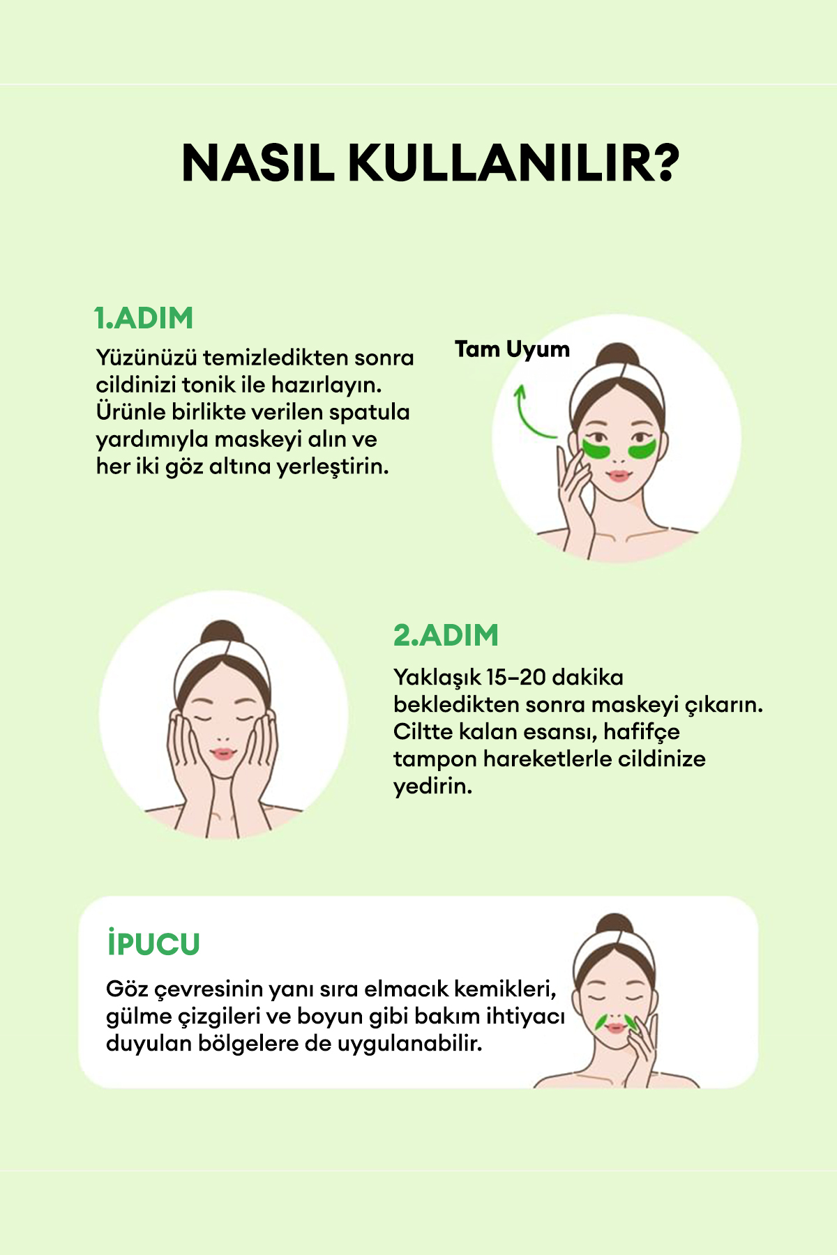 Şişlik Karşıtı Çok Amaçlı Göz Çevresi Maskesi Airy Fit Caffeine Depuffing Face&Eye Patch — 9553 — تصویر 8 از 9
