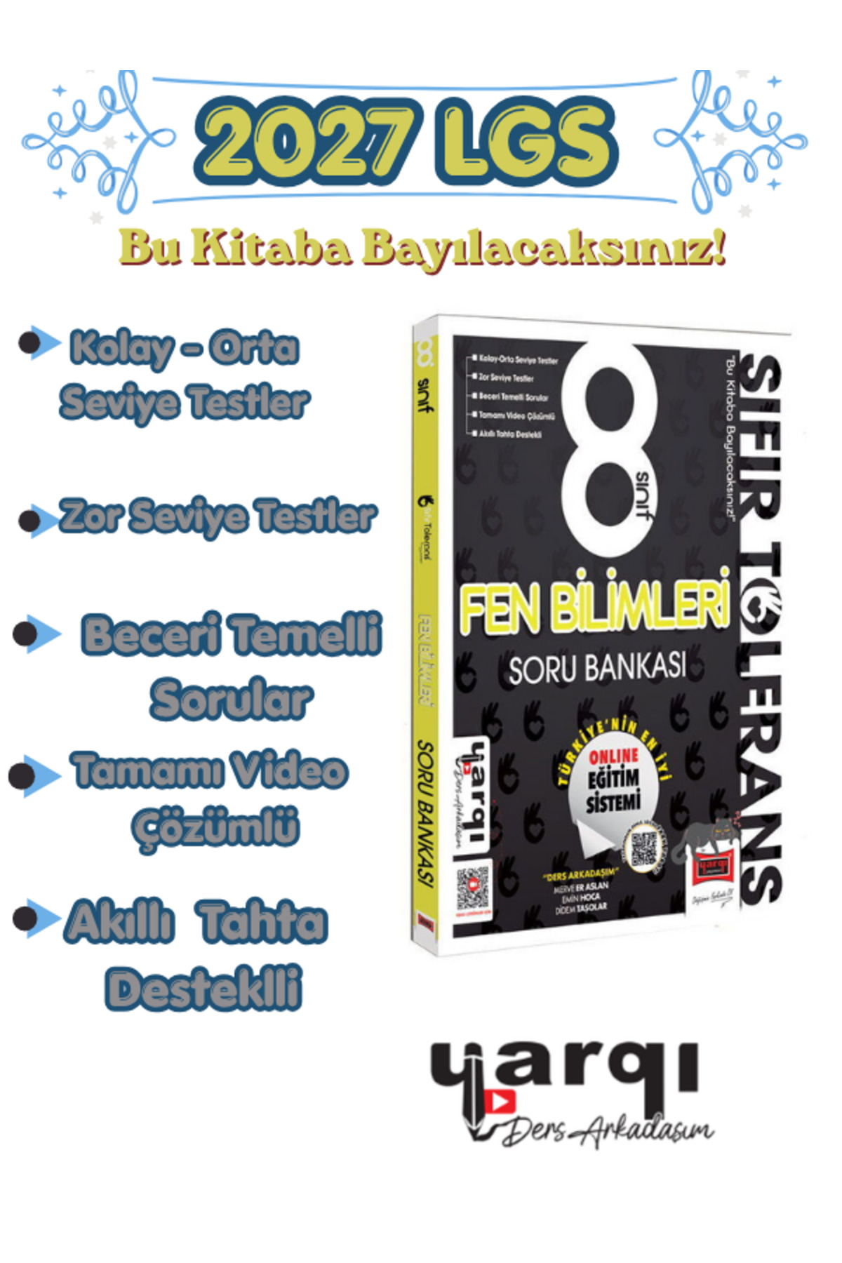 Yargı Yayınları Yargı 8.Sınıf Fen Bilimleri Sıfır Tolerans Soru