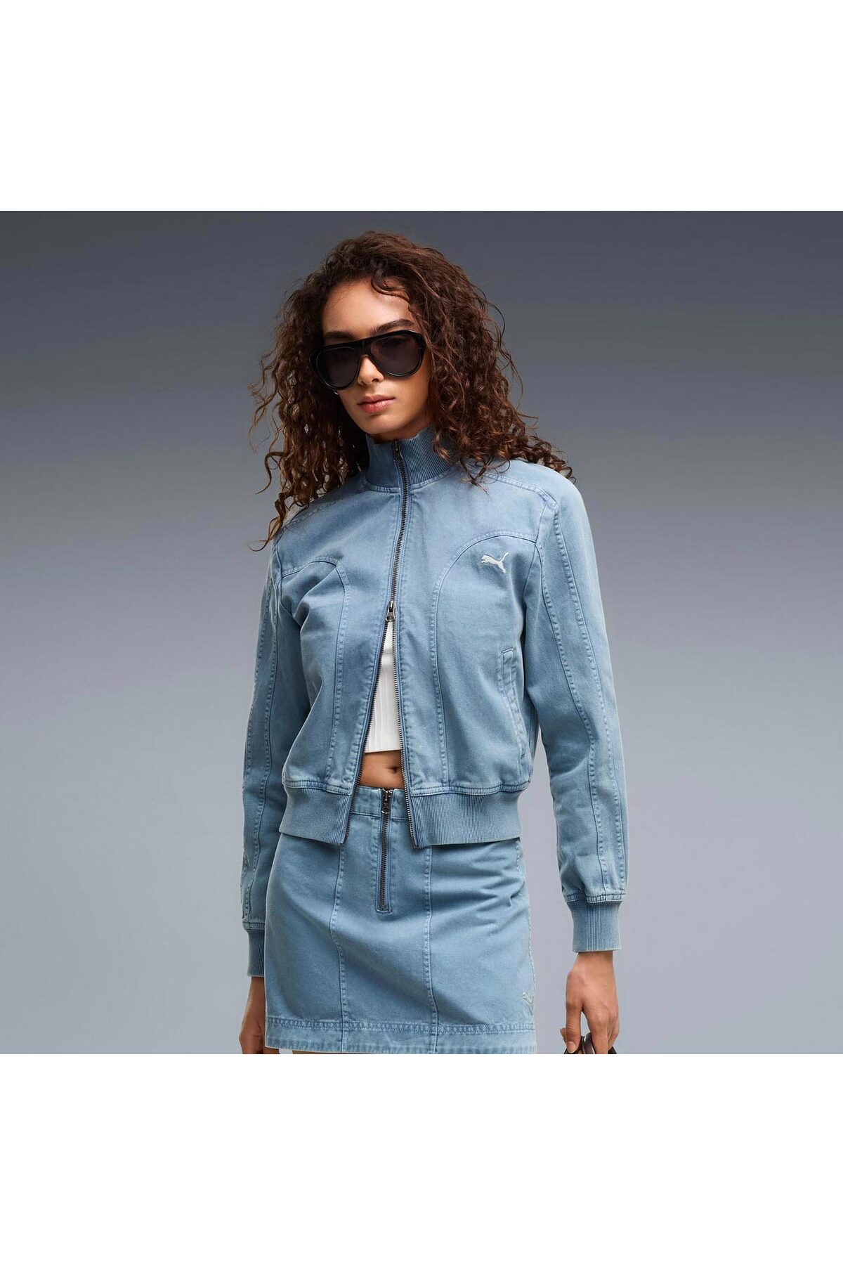 Puma Future Archive Kadın Mavi Ceket (636681-34) görsel 2