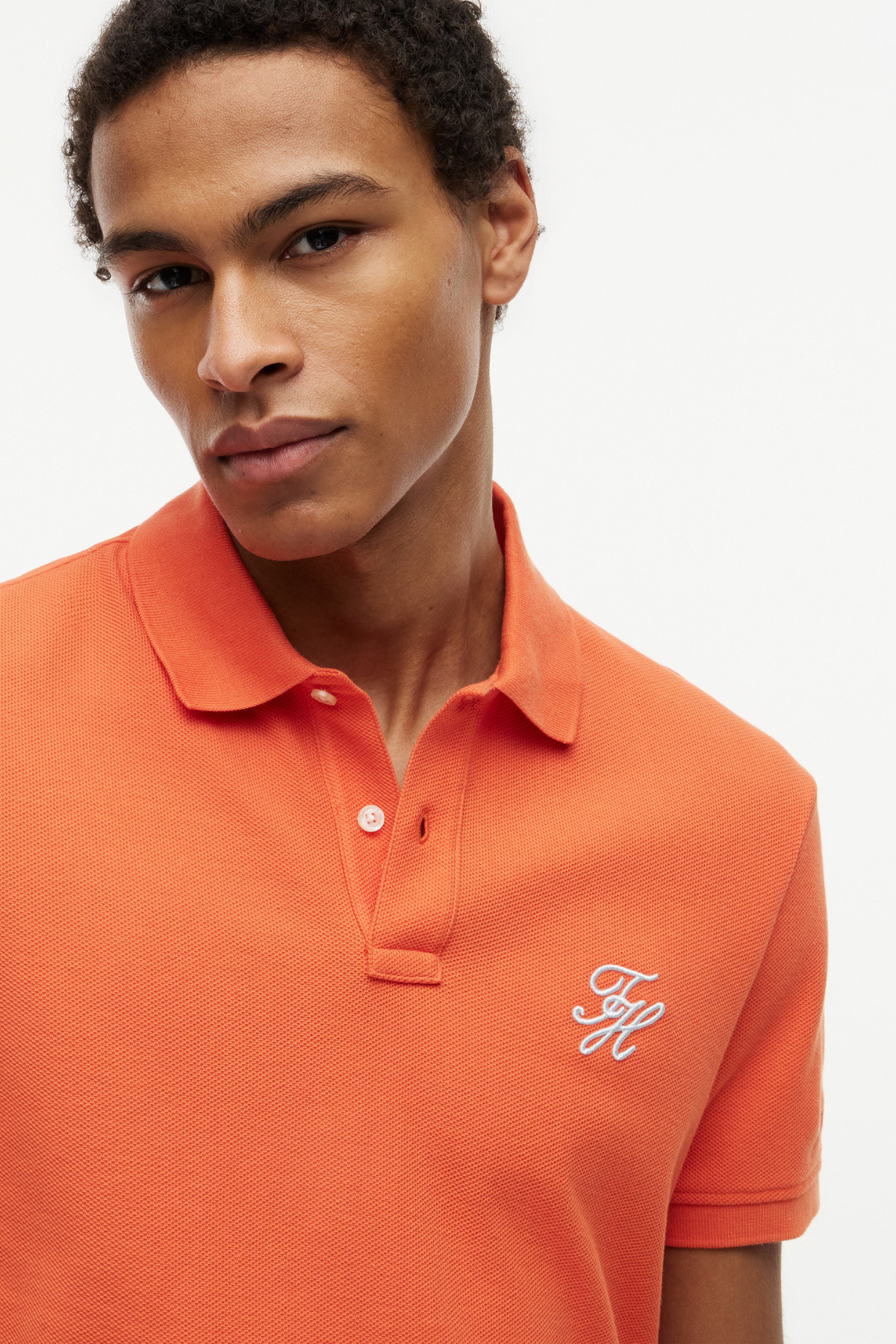 پولوشرت مردانه یقه پلو | تامی هیلفیگر Tommy Hilfiger MW0MW43046 BD - تصویر 5