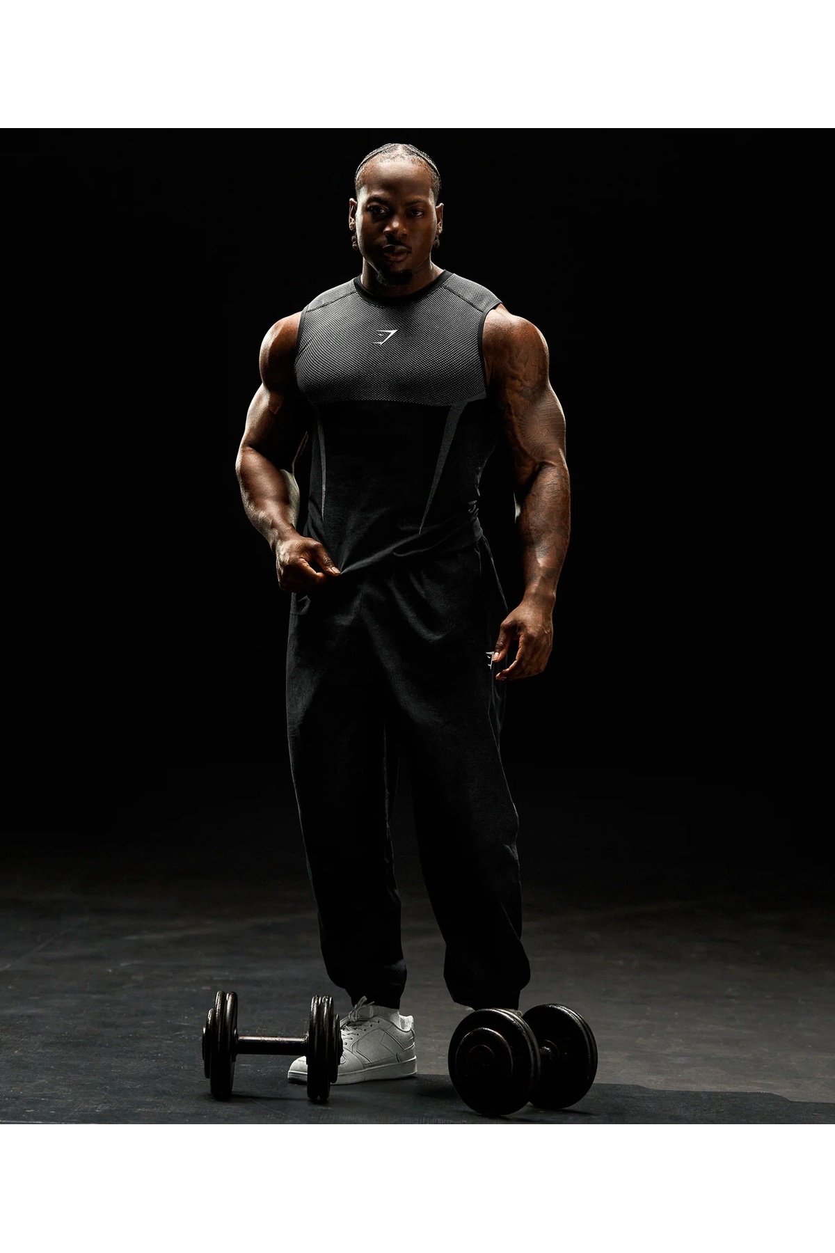 GYM GYMSHARK ONYX 5.0 Seamless Tank Top - Fiyatı