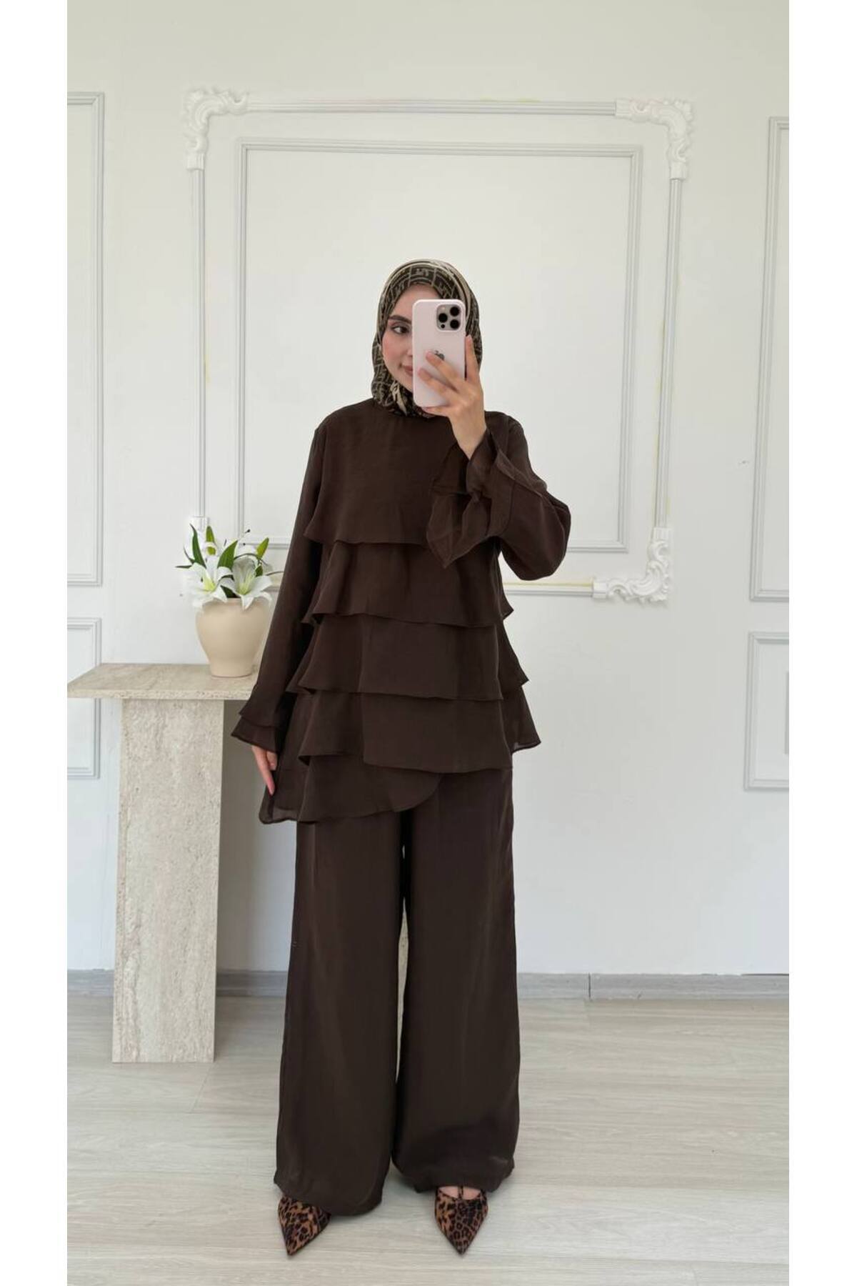 salisburys Women's Voile Layered Hijab Set