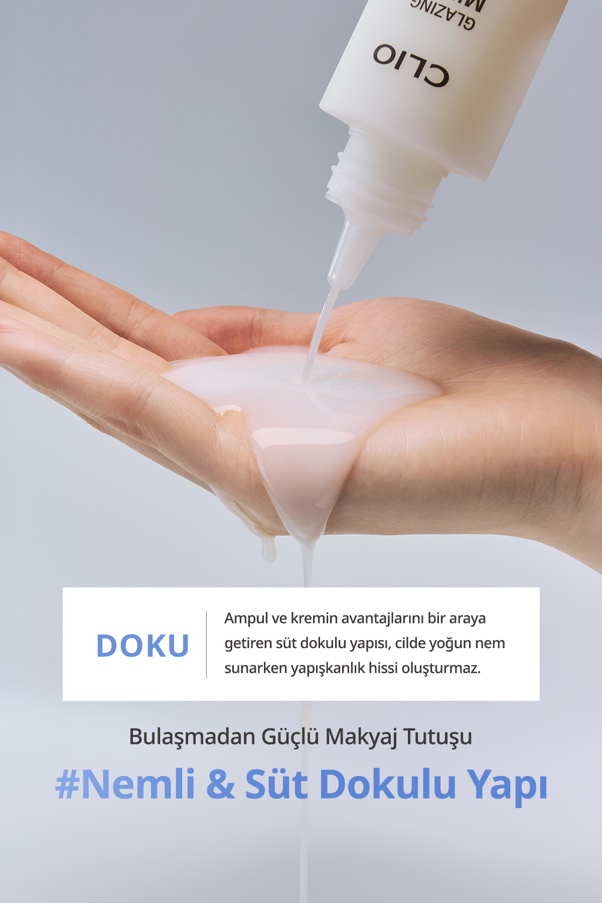 Pirinç PDRN, Hyalüronik Asit Ve Peptit İçerikli Nemlendirici Makyaj Öncesi Esansı – Makyaj Bazı — سفید 9999 — تصویر 4 از 9