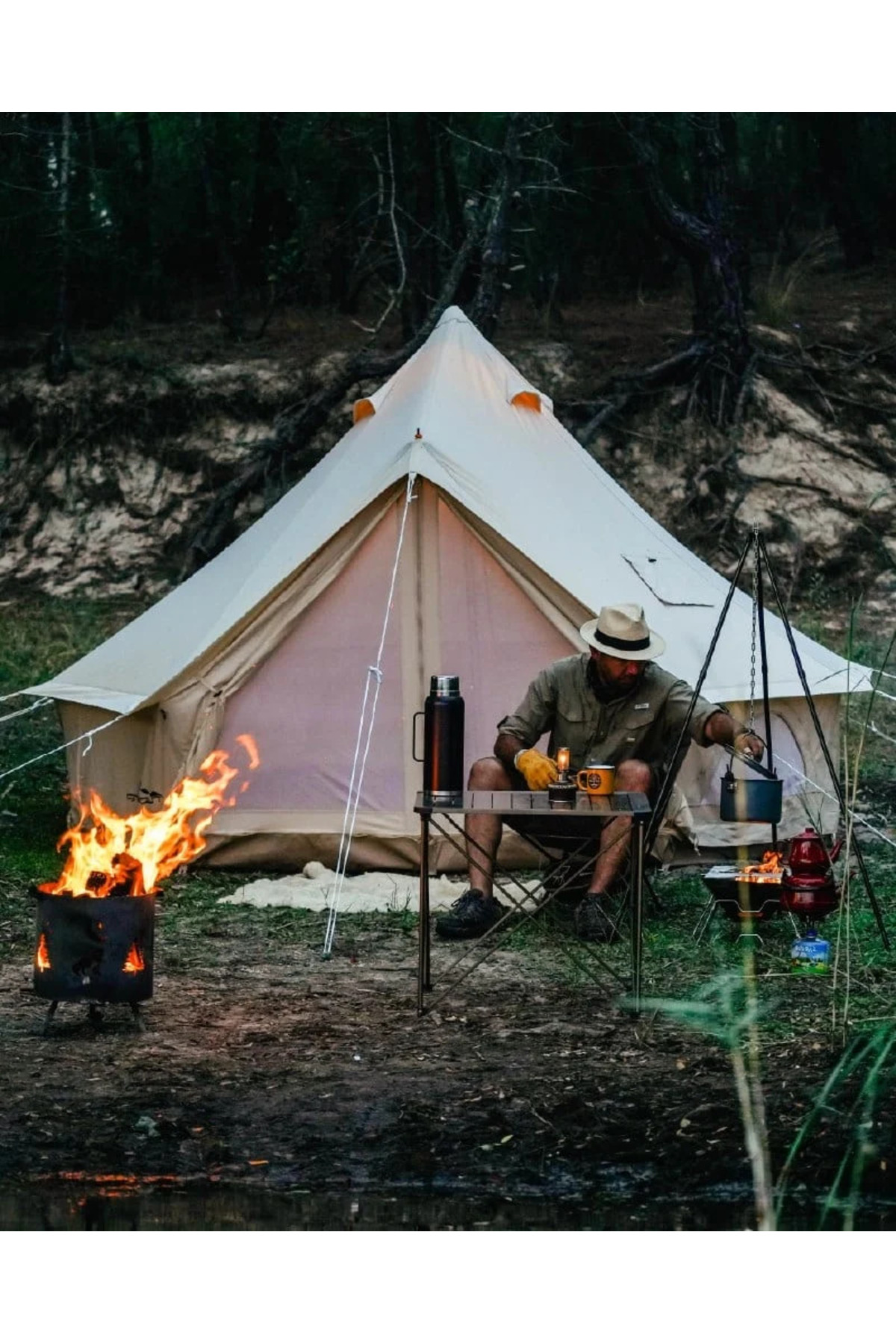 CAMPOUT Büyük Kamp Çadırı 4mt