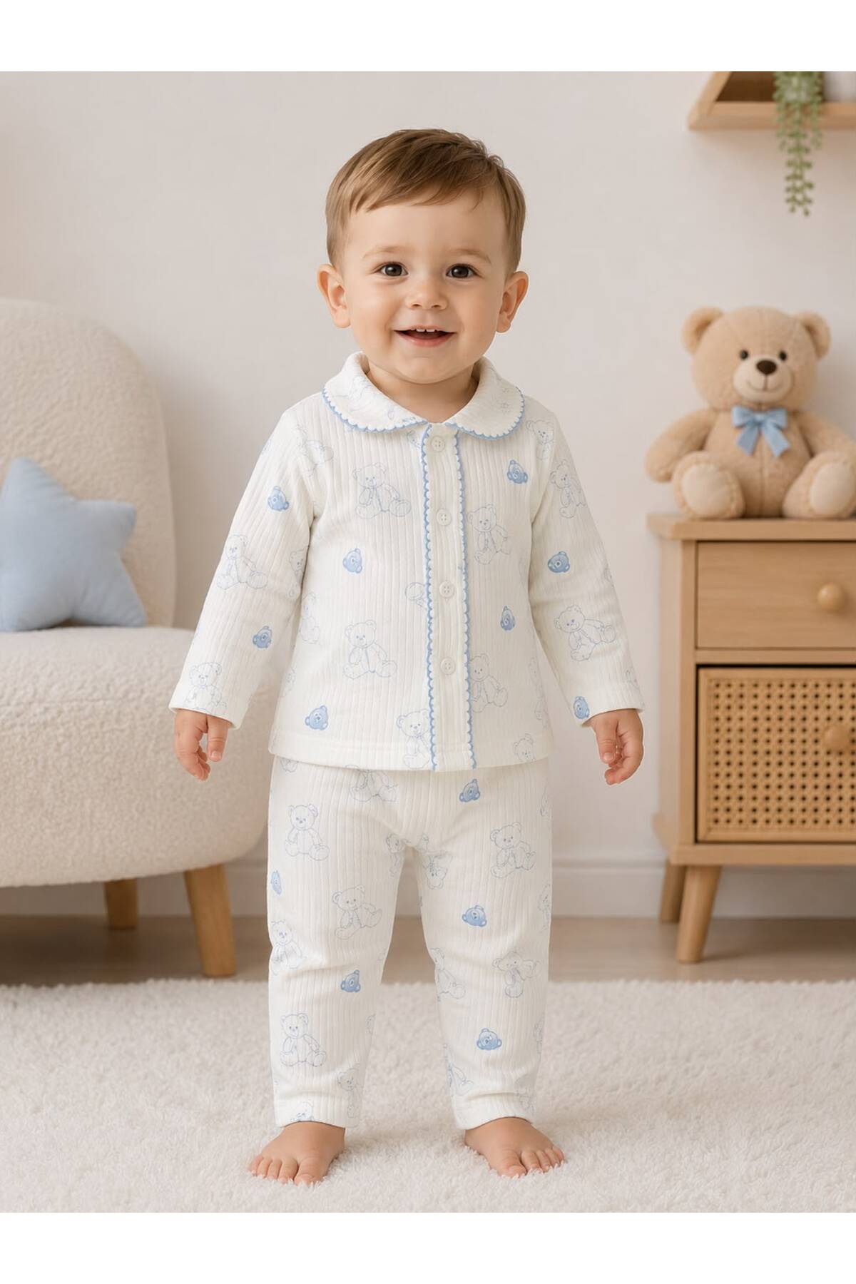 bebboo Mine Trend Dama Unisex Crochet Set 3 Months
