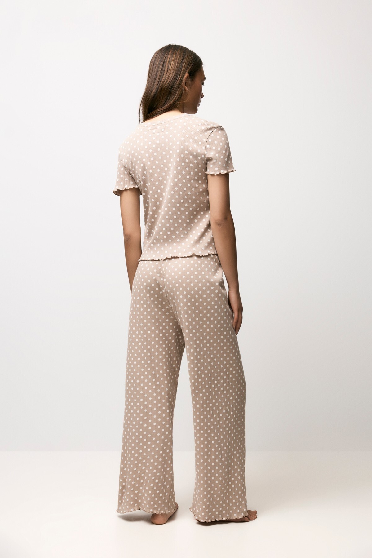 LEFTIES Baskılı pijama takımı görsel 4