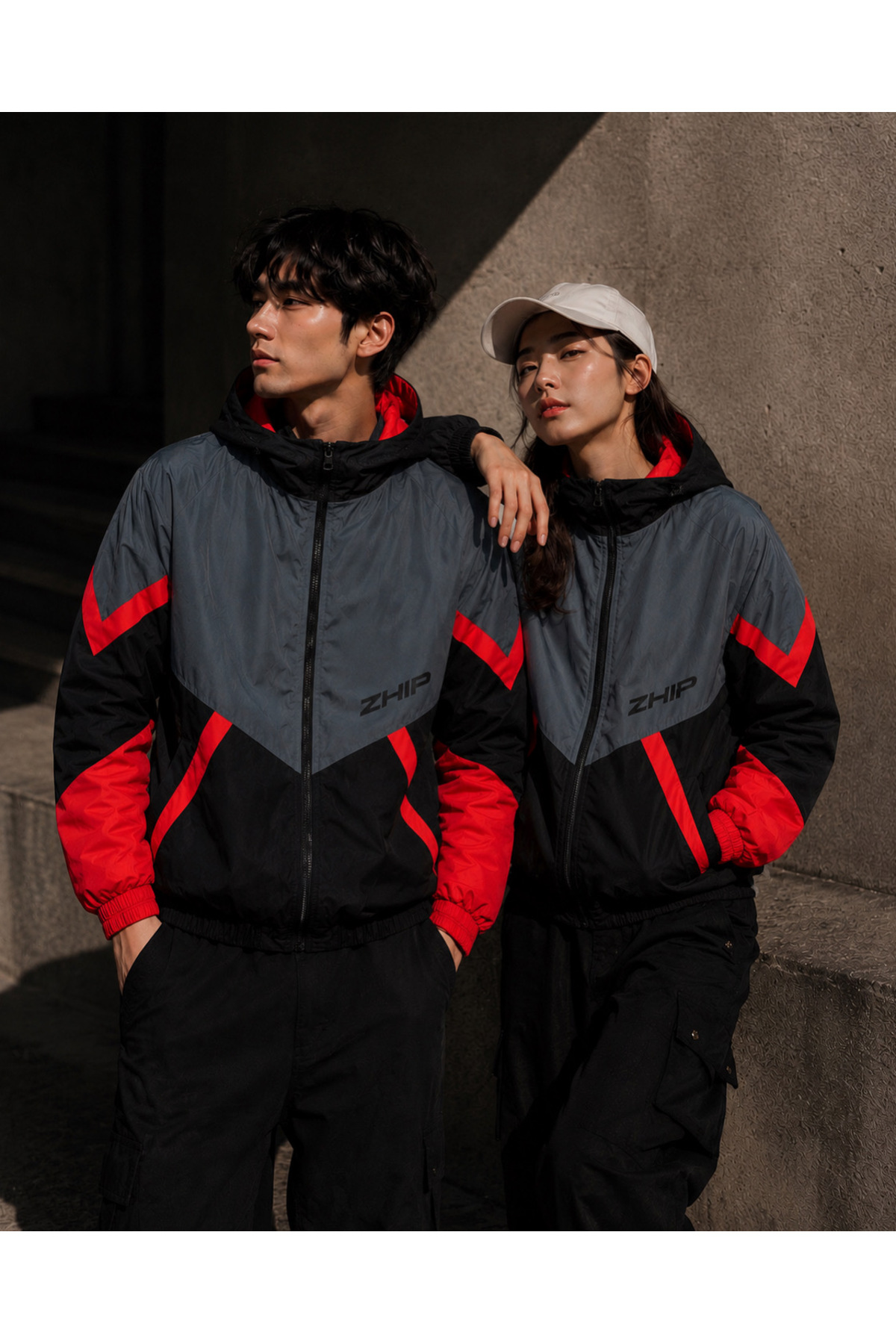 AXBUTİK Grey Seong Astarlı Ceket görsel 2