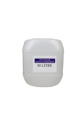 Sıvı Kostik - Sodyum Hidroksit 30 Kg, Likit Kostik, Lavabo Açıcı T2244