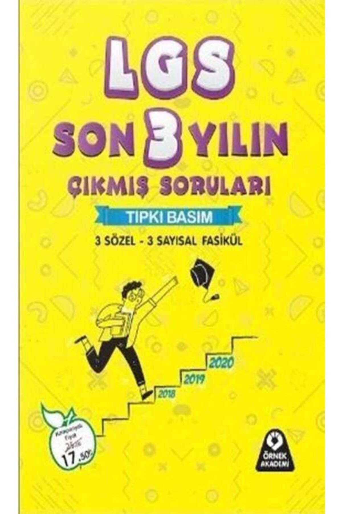 Örnek Akademi, - 8. Sınıf Lgs Son 3 Yılın Çıkmış Soruları Tıpkı Basım