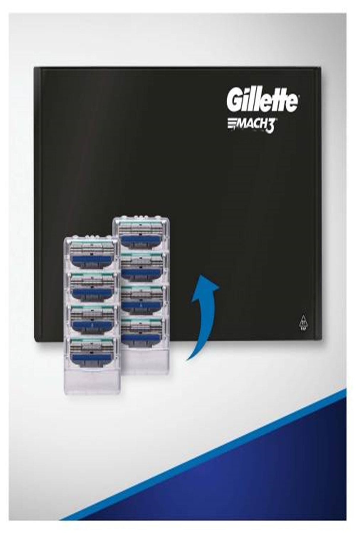 خود تراش ژیلت gillettemach38li siyah karton