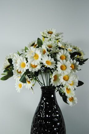 Yapay Çiçek Beyaz Papatya Demeti LH-21-336
