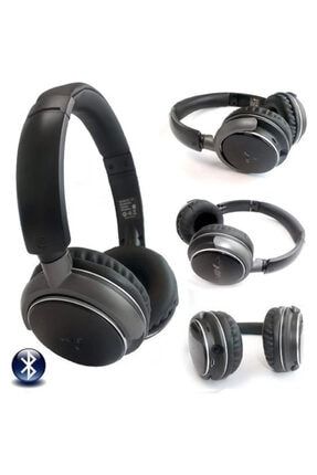 Nia Q1 Extrabass Bluetooth Kulaklık Mikrofonlu Radyo Mp3 Kulaklık Siyah wt119