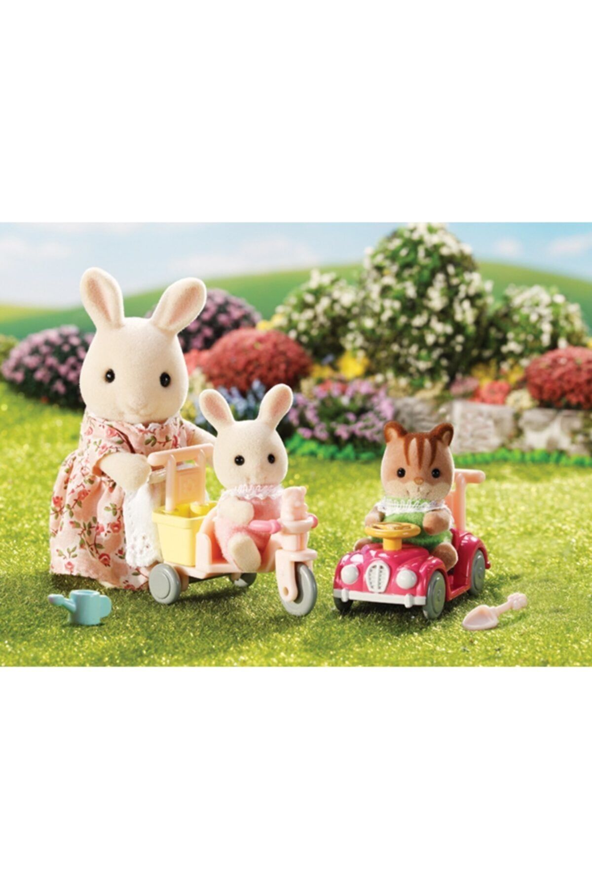 Sylvanian families babies ride and play shop