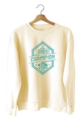 Unisex Champion Kışlık 3 Iplik Sweatshirt bluu2021131