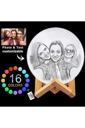 Renkli Şarjlı 3d Resimli Aylamba Doğum Günü Dekoratif Sevgili Hediyesi 12cm SAYL012