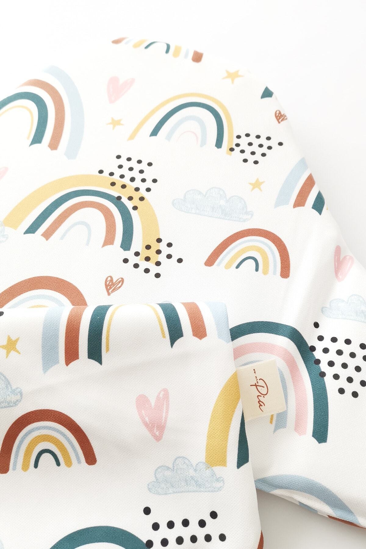 Piamom Mama Sandalyesi Minderi Gökkuşağı fotoğrafı 2 (önizleme)