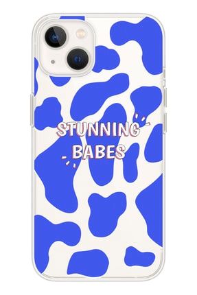 Iphone 13 Şeffaf Stunning Babes Desenli Telefon Kılıfı IP13-152