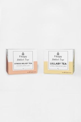 Lullaby & Stress Relief Tea / Uyku & Rahatlama Çayı 2'li Paket Süzen Poşet Bitki Çayı 15'li Ft100014