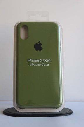 Iphone X Uyumlu Logolu Içi Süet Altı Açık Lansman Kılıf SENKLF014