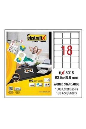 Ekstrafix Lazer Etiket 63,5x46,6mm Fix-5018 8699071150183 5480.00124
