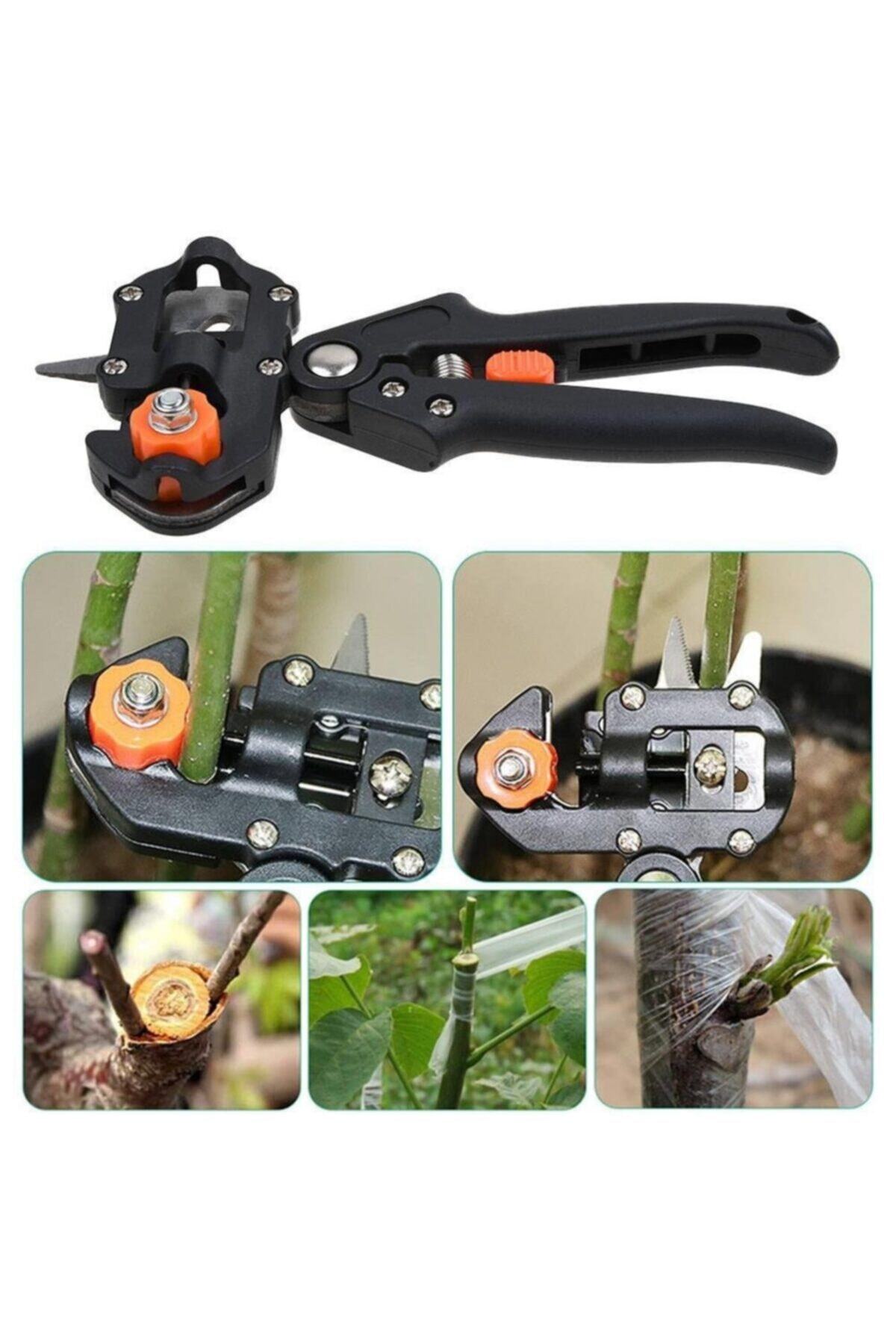 GARDENPRO-Garden Pro Plant Grafting Scissors with Bag and Binding Tape 2